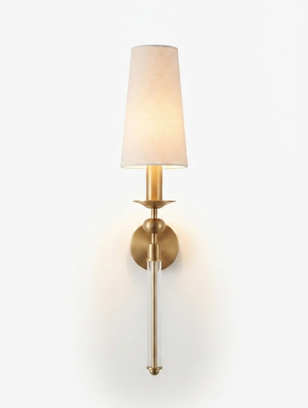 ✨ Luxury Fabric Shade Wall Sconce | Modern Gold Wall Light