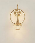 Prestigeillustration | Premium Collection
The Crystal Petal Drop LED Wall Sconce
An Elegant Synthesis of Soft Halos and Brilliant Crystal Artistry