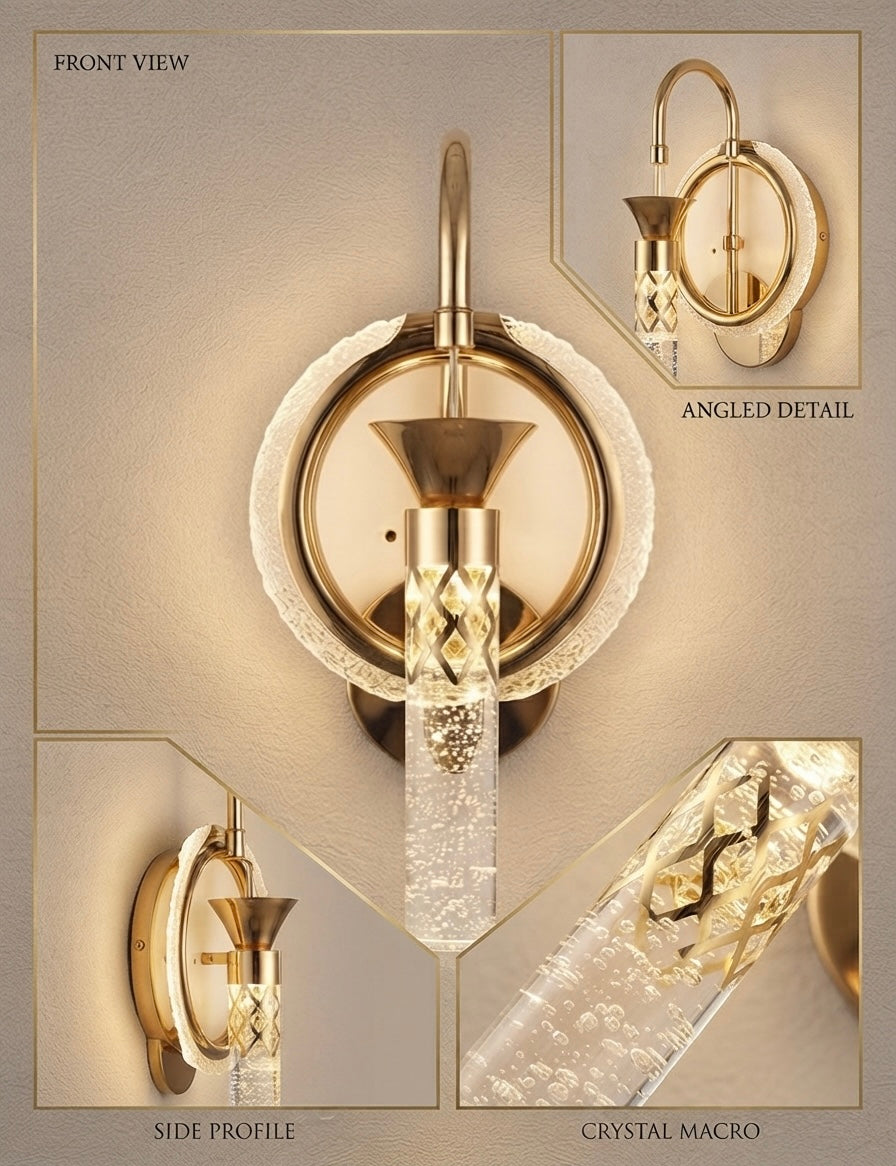 Prestige Lumina Gold Sconce